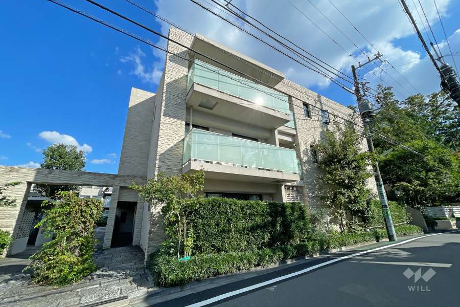 羽根木の森レジデンスの外観（北西側から）