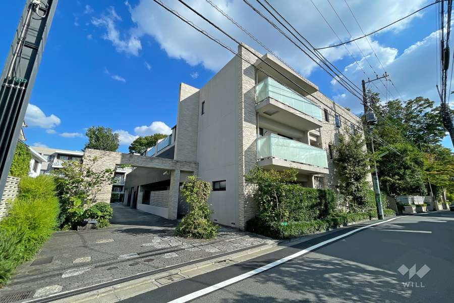 羽根木の森レジデンスの外観（北西側から）