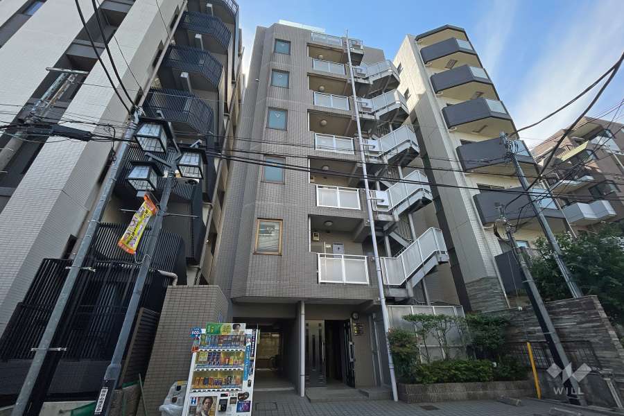 オリオ奥沢の外観（北東側から）