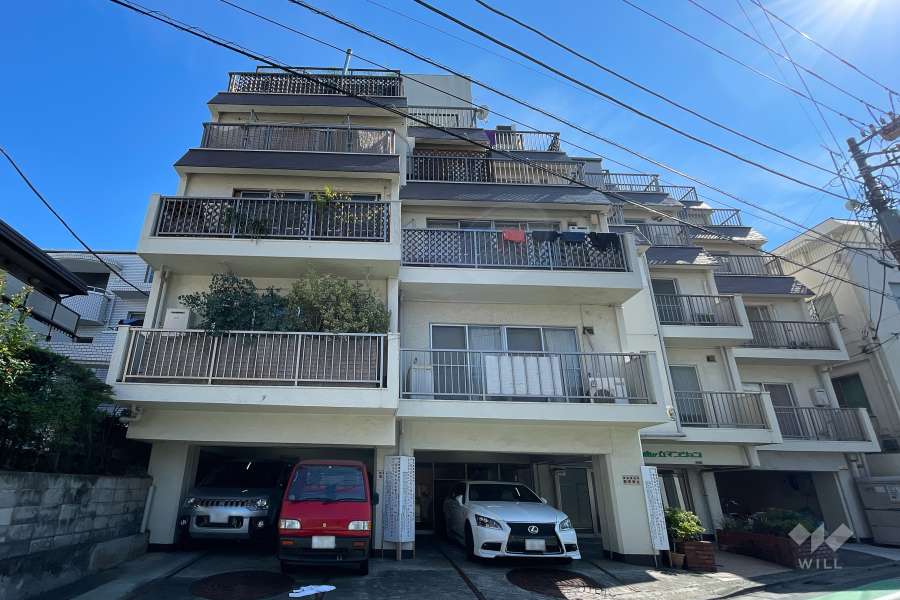 小堀自由が丘マンションの外観（北東側から）