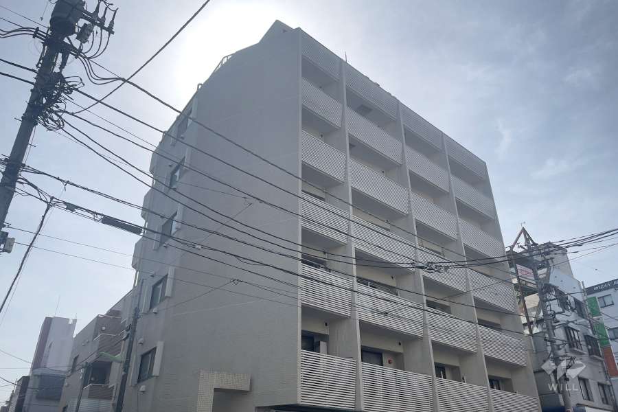 ホームズ自由が丘の外観（北西側から）