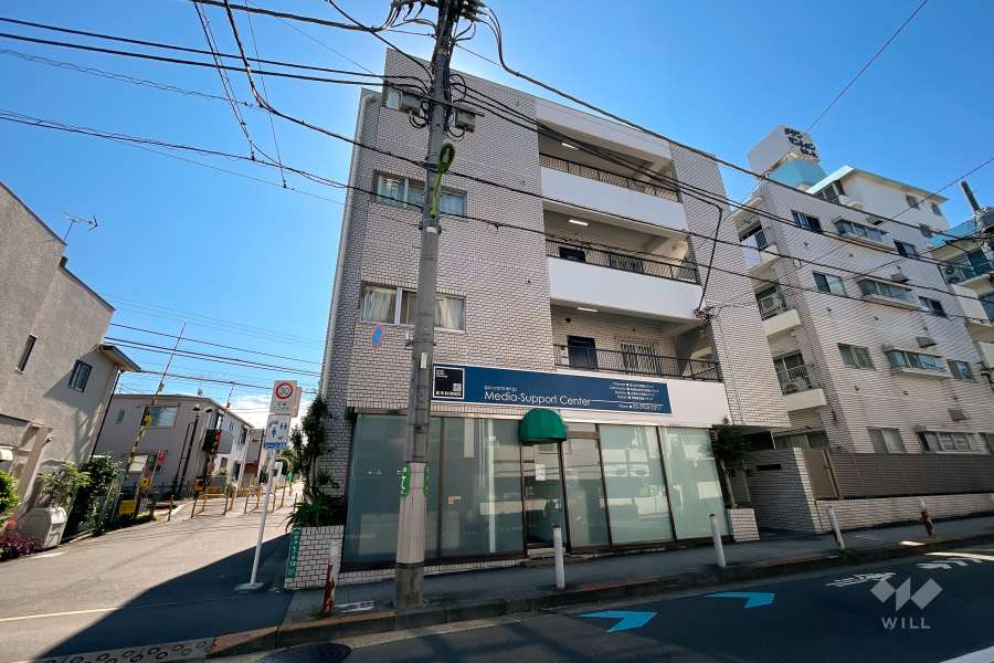 ベルハイム九品仏B棟の外観（北東側から）