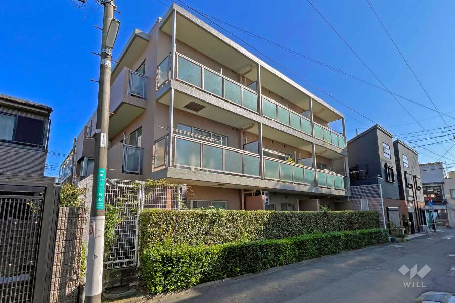 藤和シティホームズ自由が丘の外観（南西側から）