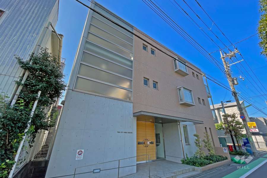 藤和シティホームズ自由が丘の外観（北東側から）