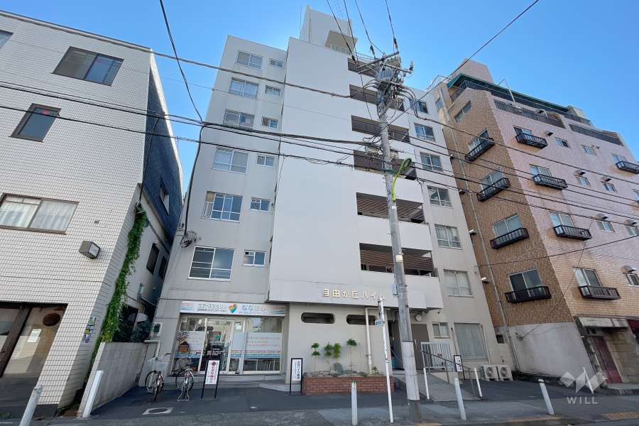 自由が丘ハイムの外観（北東側から）