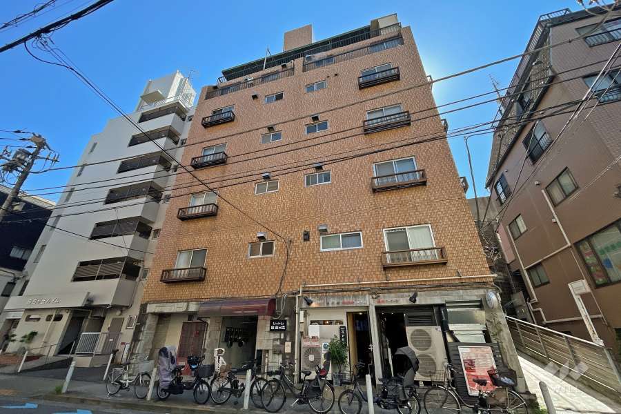 シャトレ自由が丘の外観（北側から）