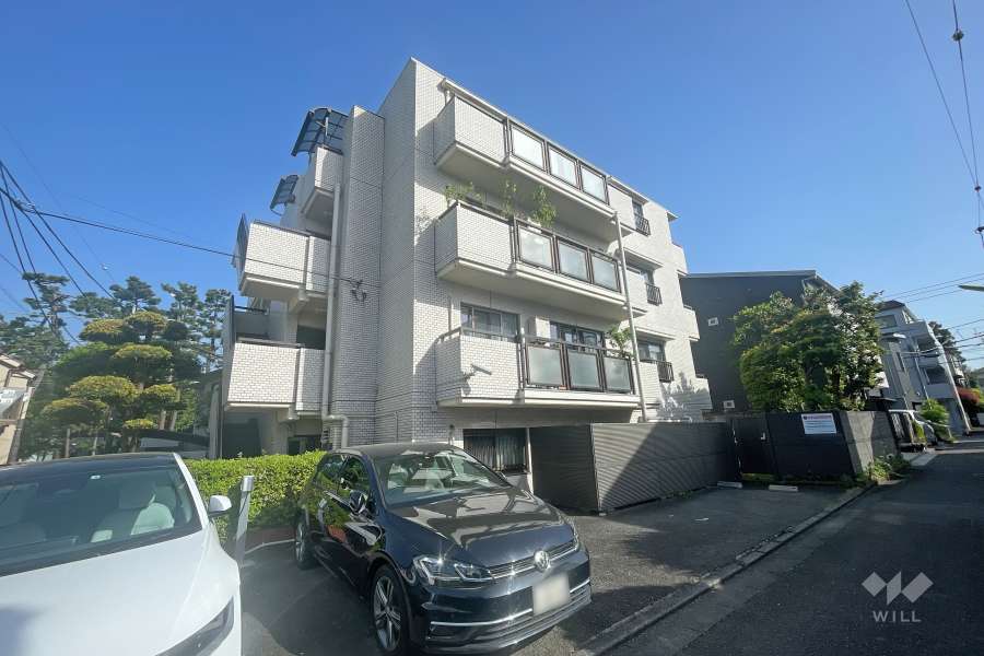 ドム自由が丘の外観（北西側から）