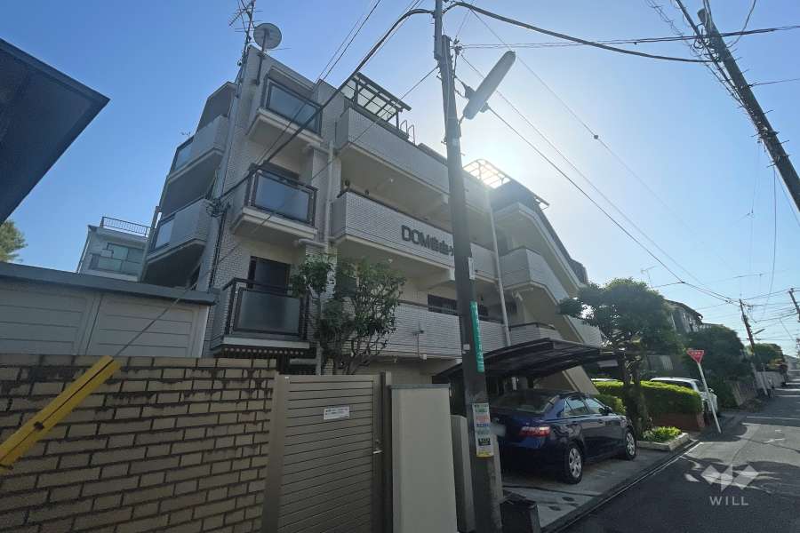 ドム自由が丘の外観（北東側から）