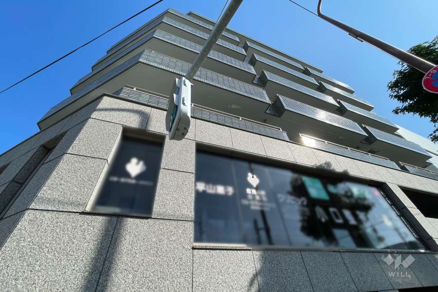サンプラザ田園調布の外観（南西側から）
