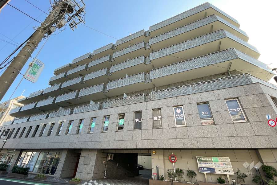 サンプラザ田園調布の外観（南西側から）