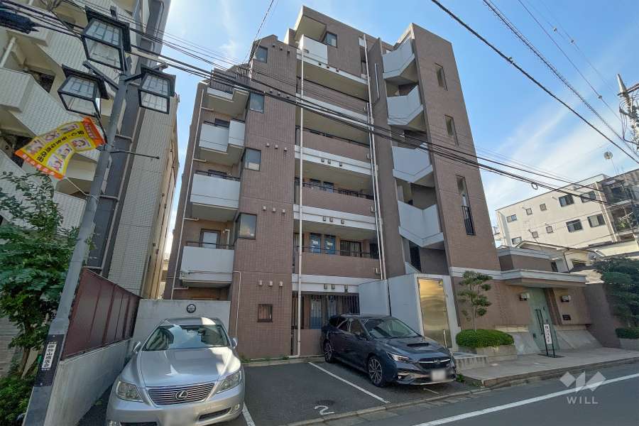奥沢デュープレックスの外観（北東側から）