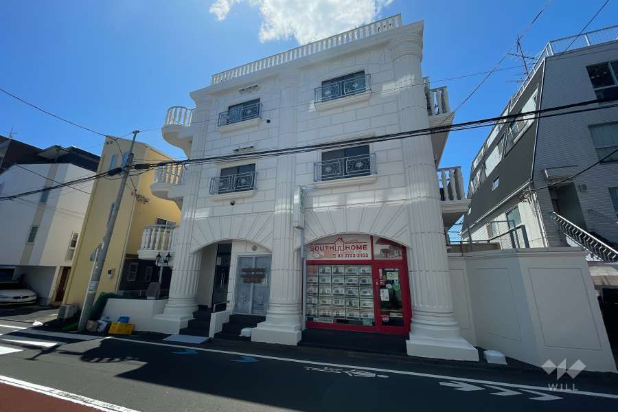 キクエイパレス自由が丘の外観（北西側から）