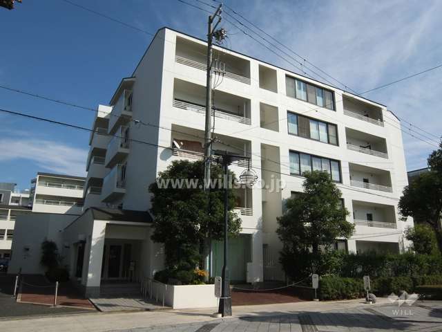 パーク・ハイム芦屋呉川町の外観（北西側から）