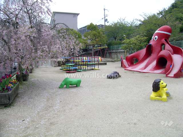 敷地内の公園