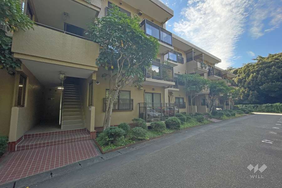 東急ドエル瀬田ビレジ棟２号の外観（北東側から）