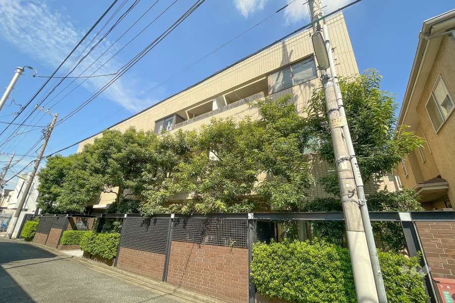 コスモ世田谷下馬の外観（南東側から）