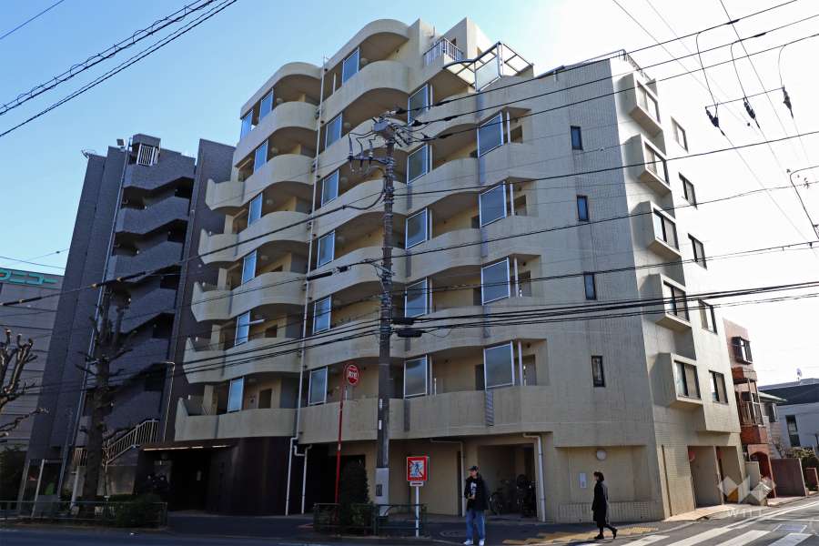 ホームズ学芸大学の外観(北西側から)