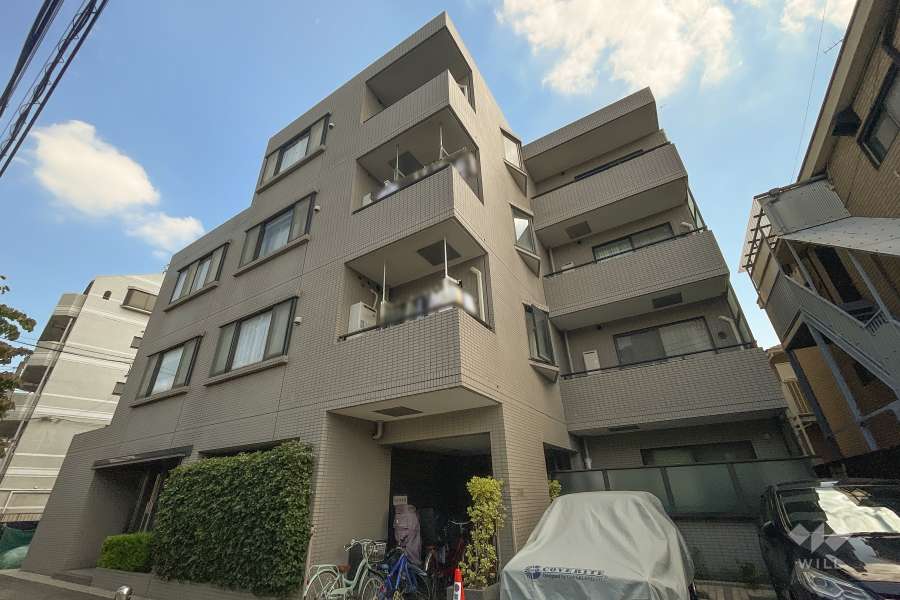 ソルクレスト下馬の外観（南西側から）