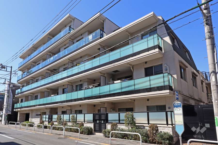 ヴェレーナ祐天寺の外観（北東側から）