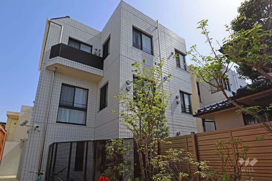 オープンレジデンス学芸大学の外観（西側から）