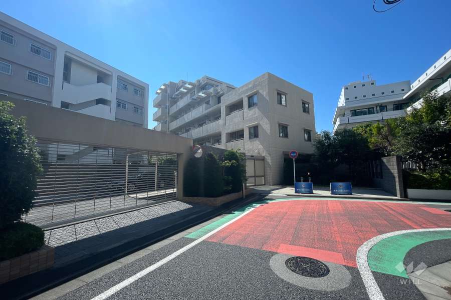 ガーデンヴィラ三軒茶屋の外観（北東側から）