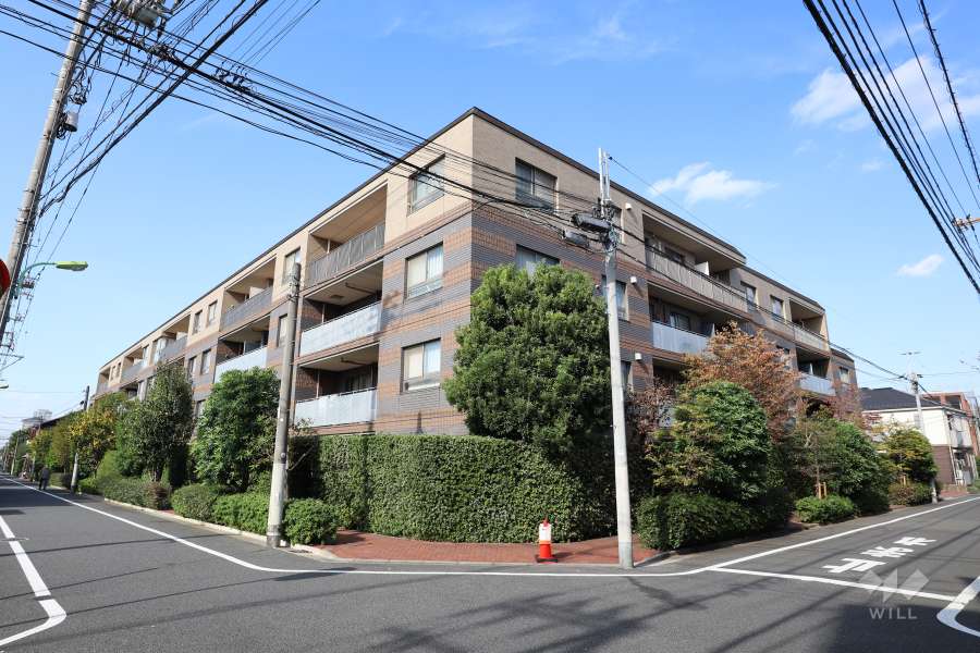 パークコート学芸大学の外観（南側から）