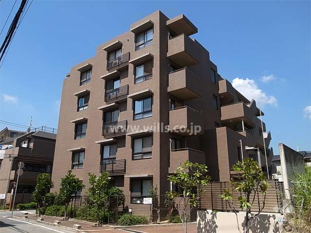 マインズ芦屋の外観（南東側から）