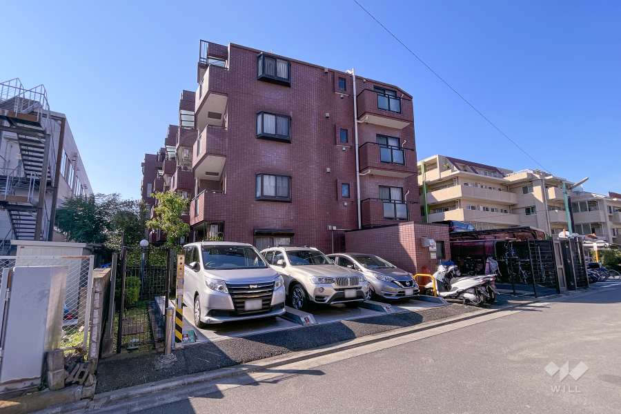 グランベルク二子玉川の外観（北東側から）