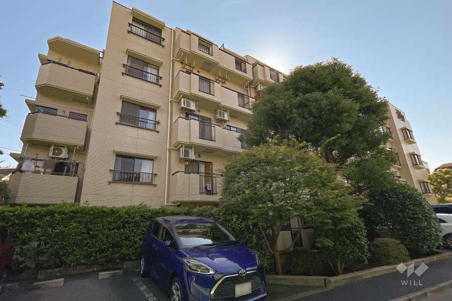コスモ二子玉川の外観（北西側から）