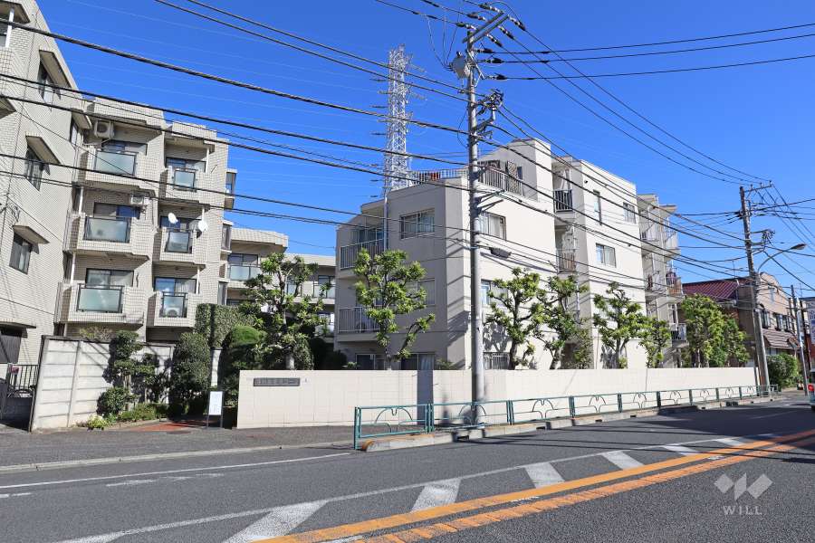 藤和多摩堤コープの外観（北西側から）