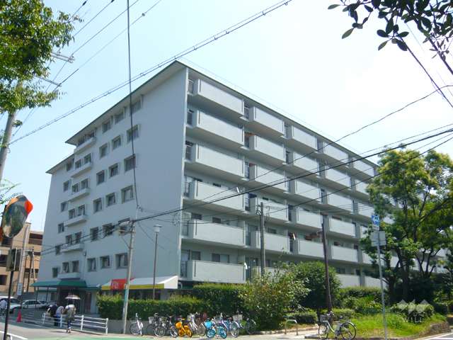 メガロコープ芦屋の外観（北西側から）