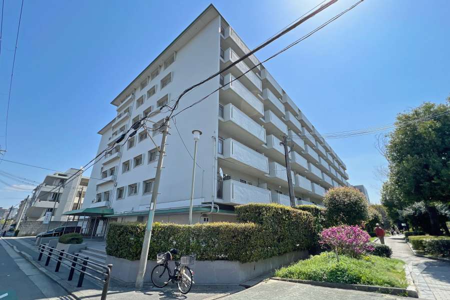 メガロコープ芦屋の外観（北西側から）