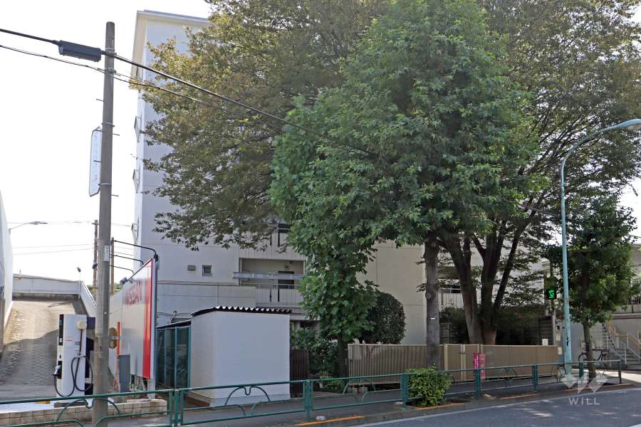 藤和砧コープ２の外観（北側から）