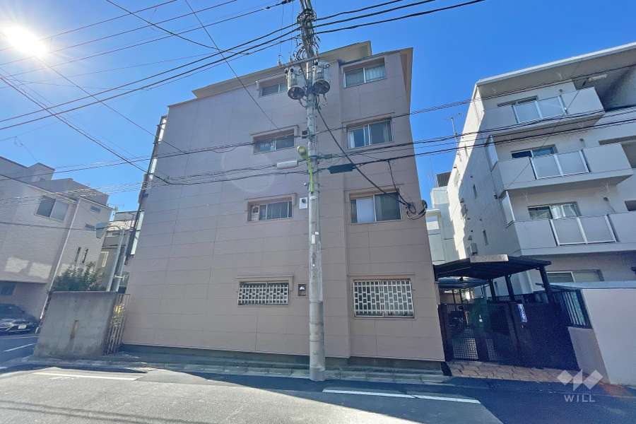 砧グリーンハイム第2の外観（北東側から）