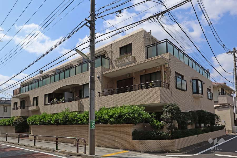 タウンハイツ砧の外観（北東側から）