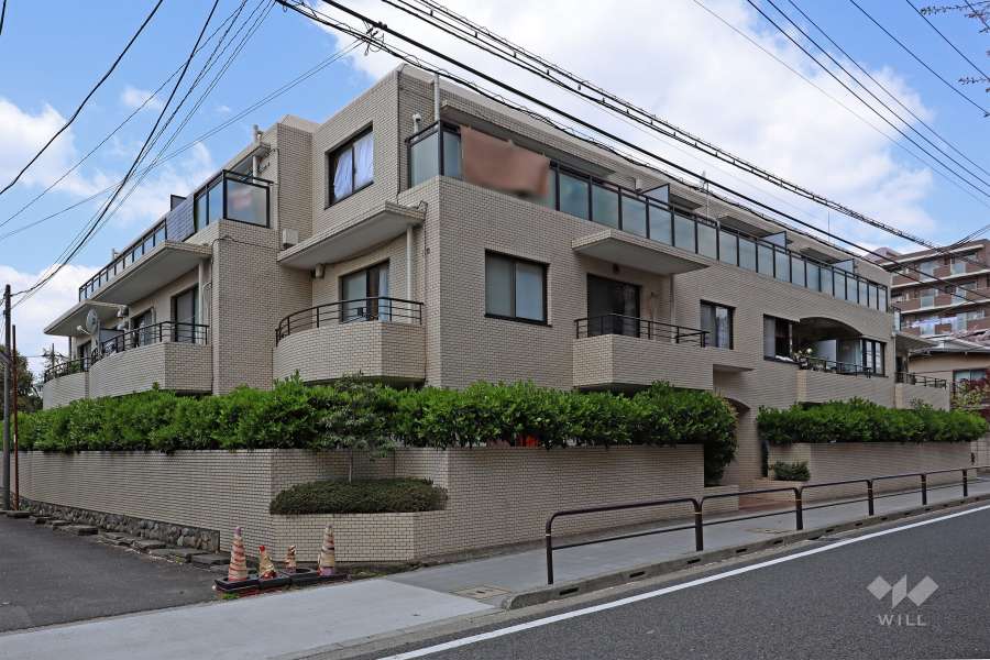 タウンハイツ砧の外観（南東側から）