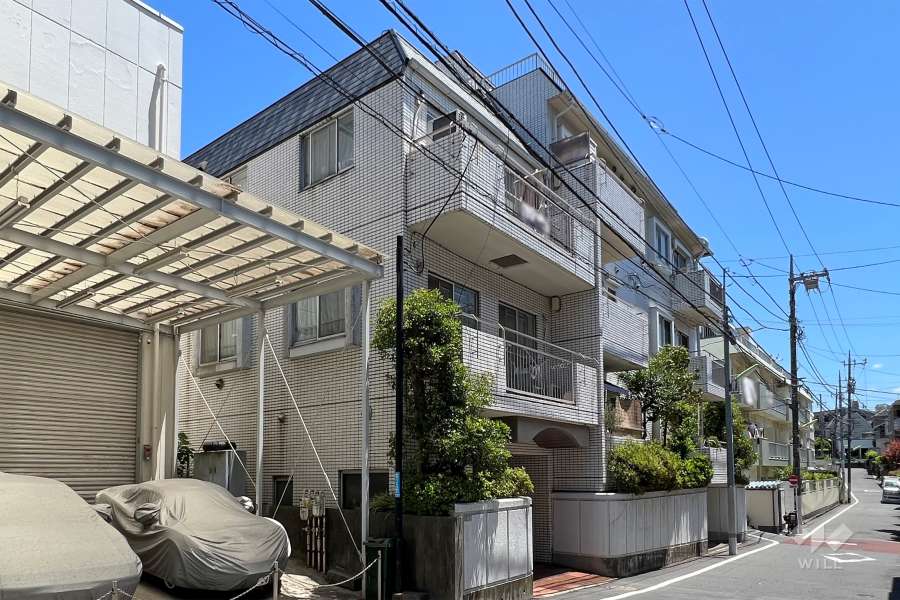 砧リリエンハイムの外観(北西側から)