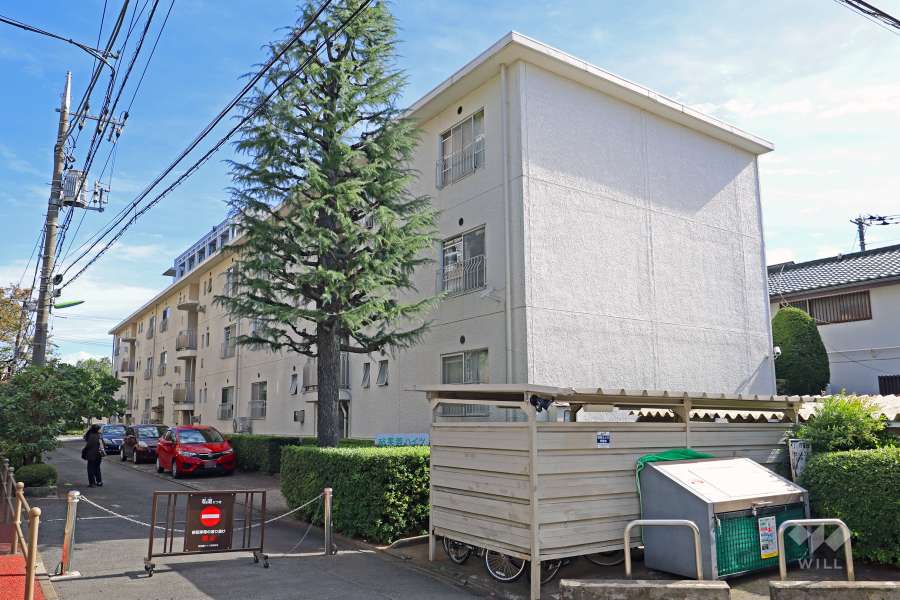 砧芙蓉ハイツの外観（西側から）