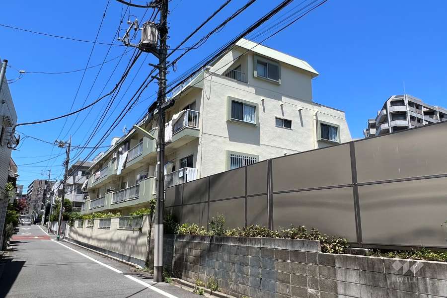 パークサイド砧の外観(南側から)