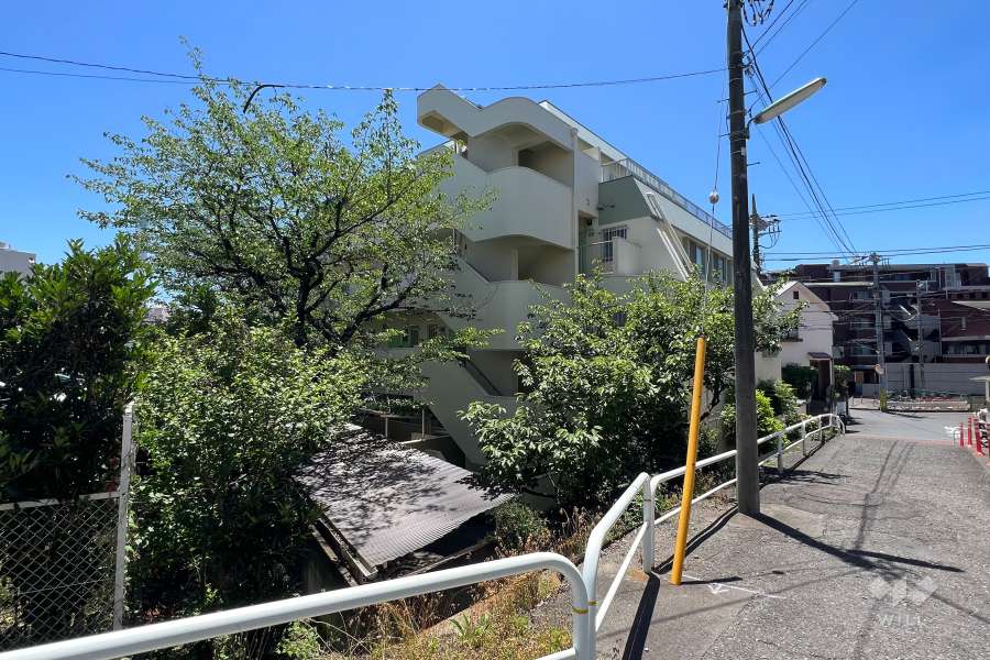 パークサイド砧の外観(北側から)
