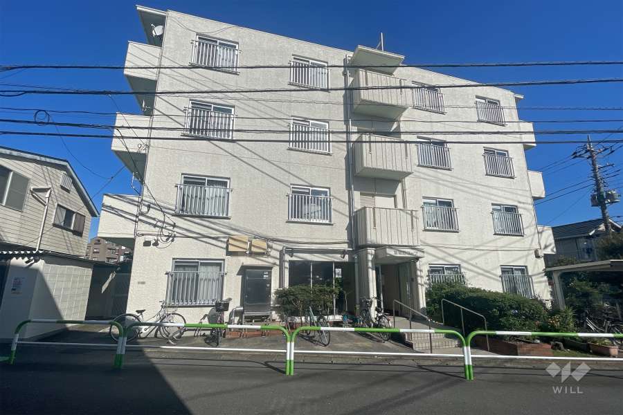 藤和砧コープの外観（南西側から）