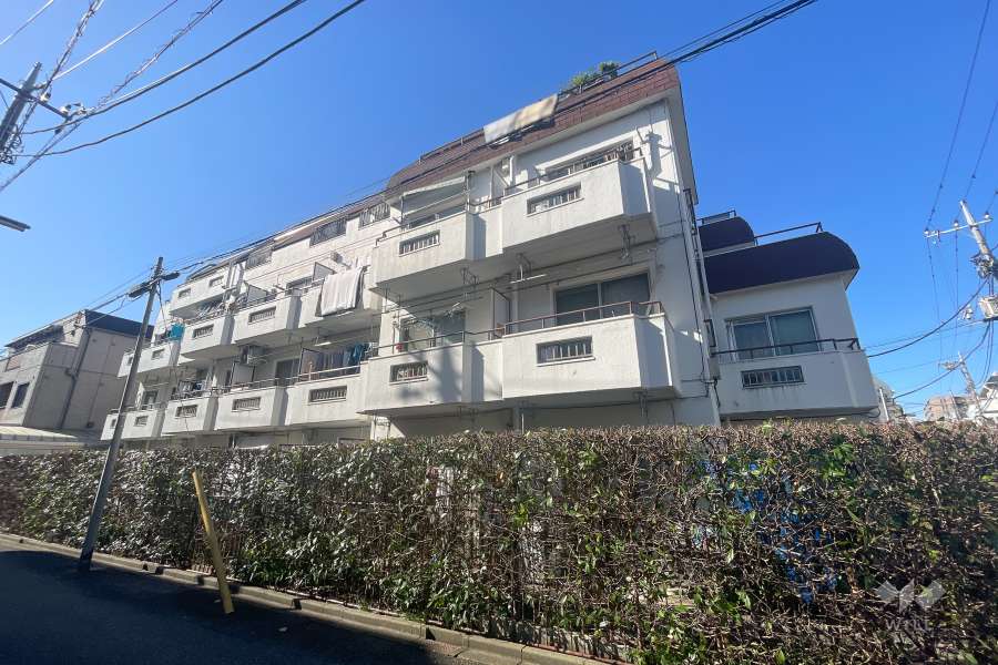 パーセル砧の外観（東側から）