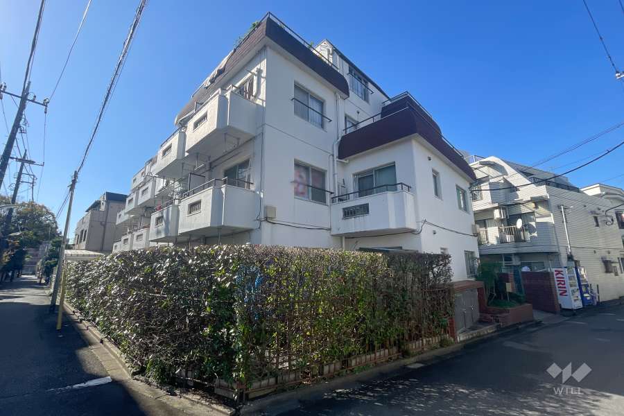 パーセル砧の外観（北東側から）