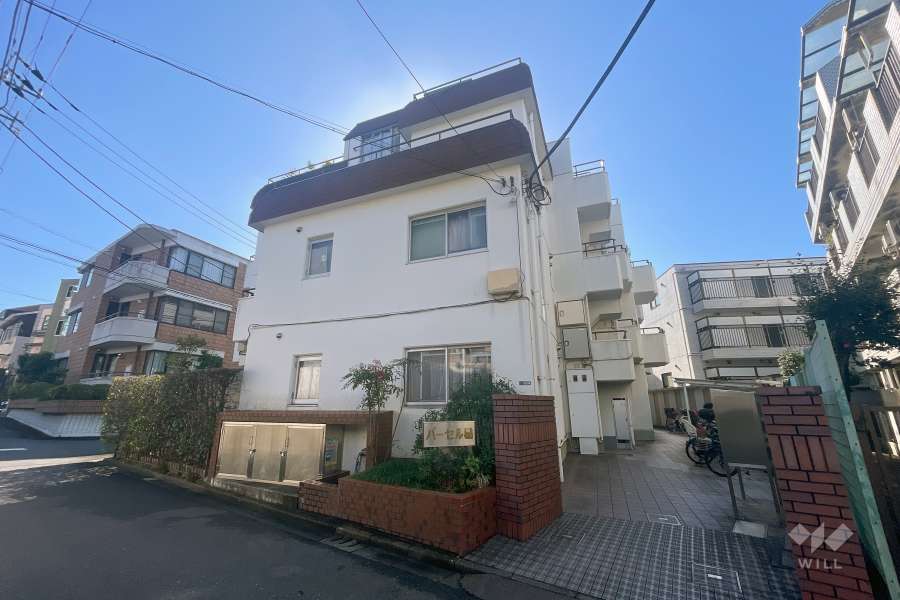 パーセル砧の外観（北側から）