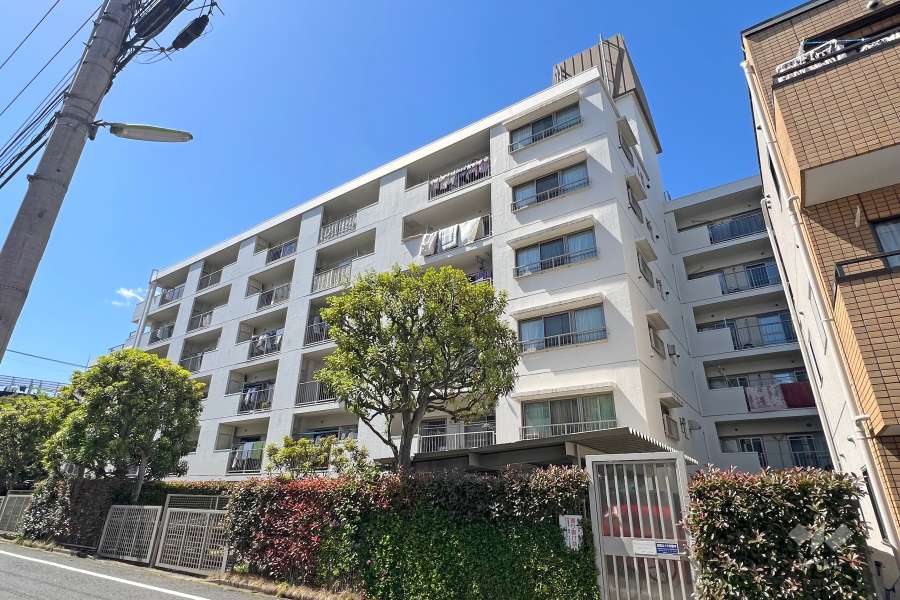 東建砧マンションの外観(南側から)