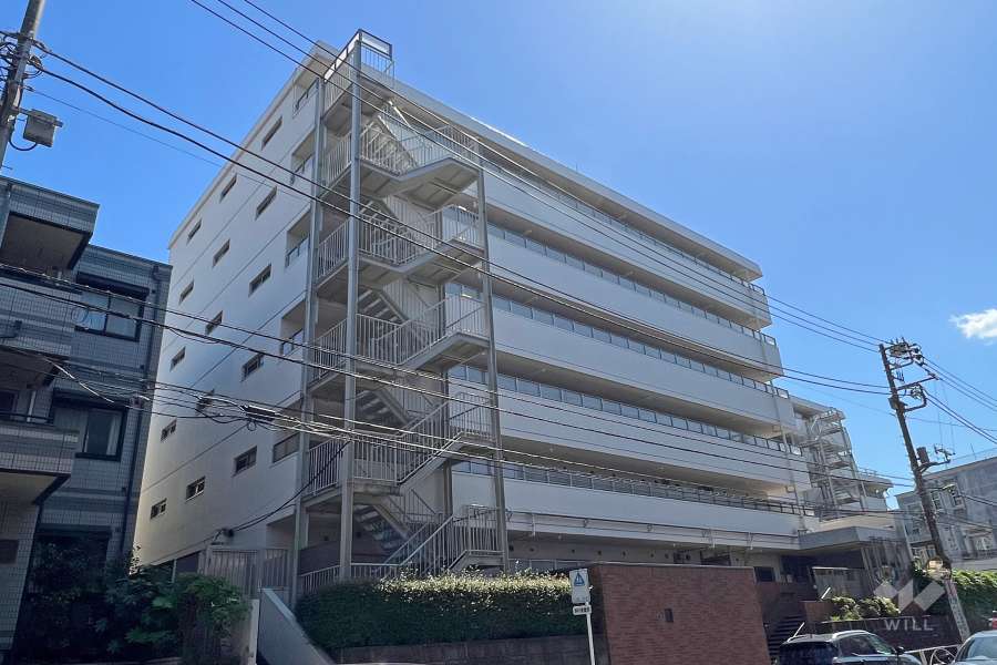 東建砧マンションの外観(北東側から)