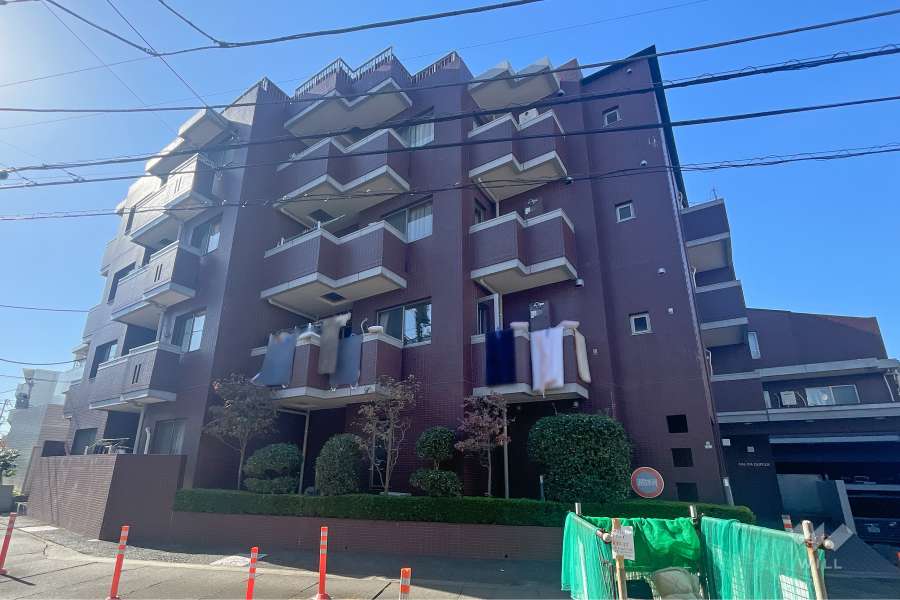 砧デュープレックスの外観（東側から）