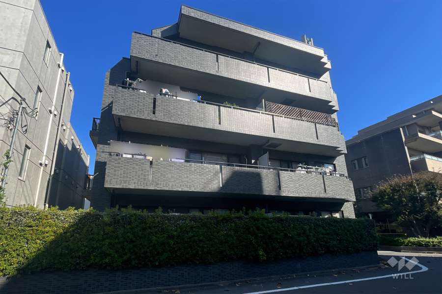 ダイアパレス砧公園の外観（西側から）