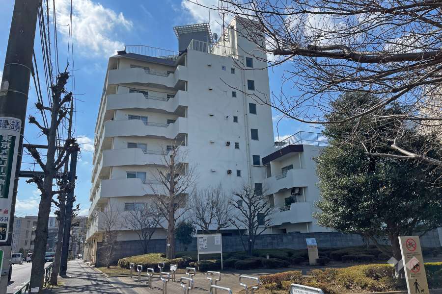 ニックハイム砧の外観（東側から）