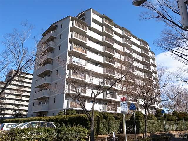 ラ・ヴェール芦屋1　5号棟の外観（南西側から）